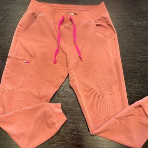 Figs Zamora Jogger Scrub Pants - Mauve
